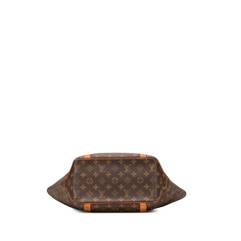 Louis Vuitton Monogram Sac Shopping Brown Canvas Good condition - Inside View