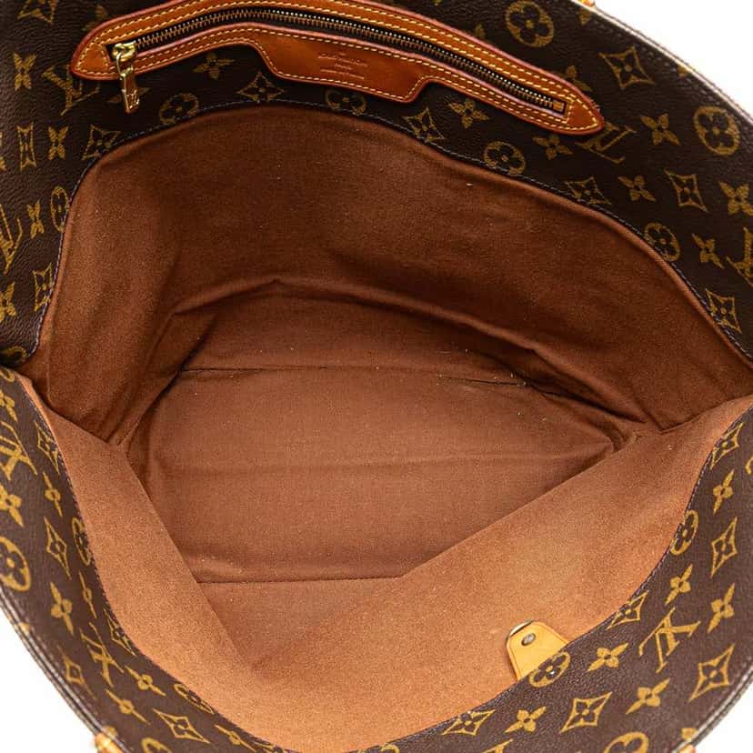 Louis Vuitton Monogram Sac Shopping Brown Canvas Good condition - Model View