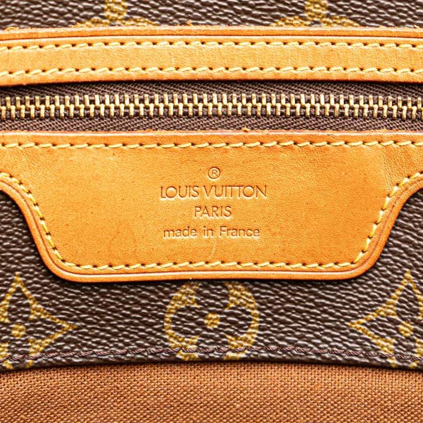 Louis Vuitton Monogram Sac Shopping Brown Canvas Good condition - Box View