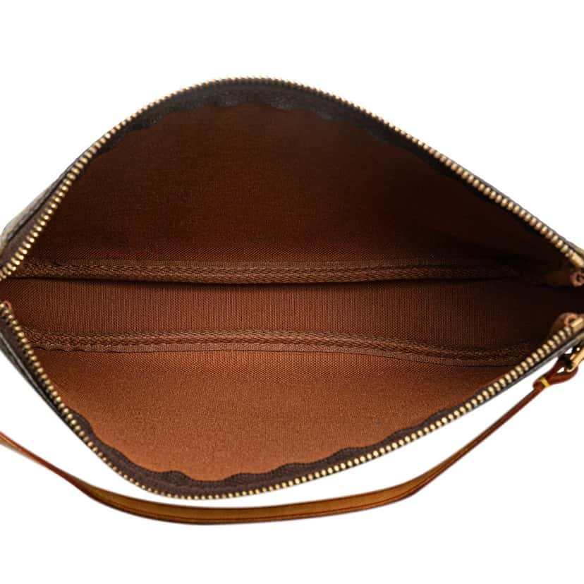 Louis Vuitton Monogram Pochette Accessoires Brown Canvas Good condition - Model View
