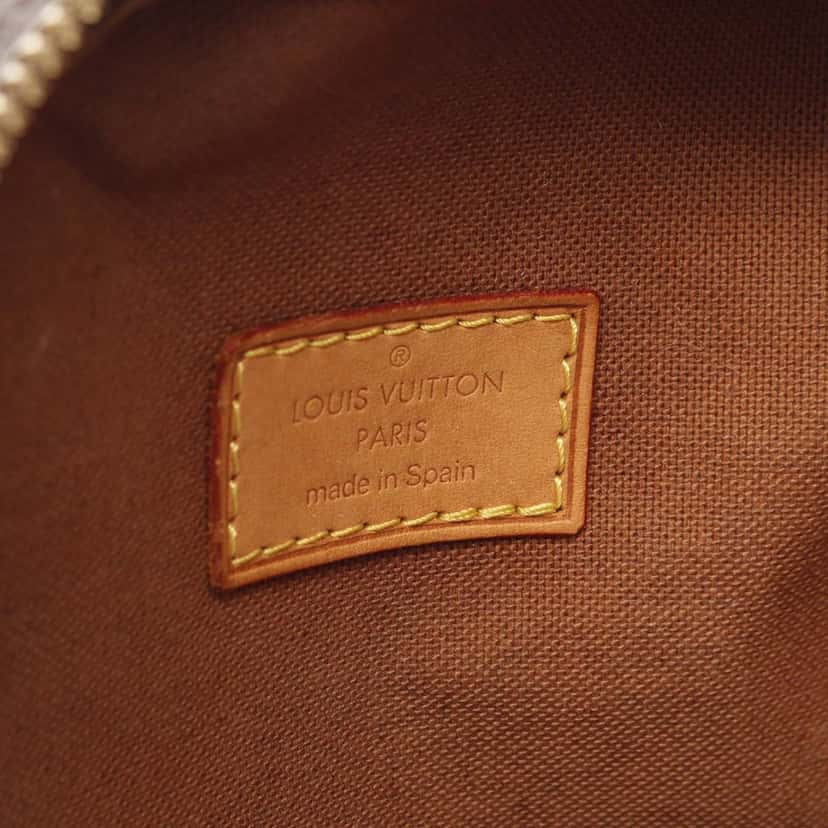 Louis Vuitton Monogram Pochette Gange Brown Canvas Good condition - Model View