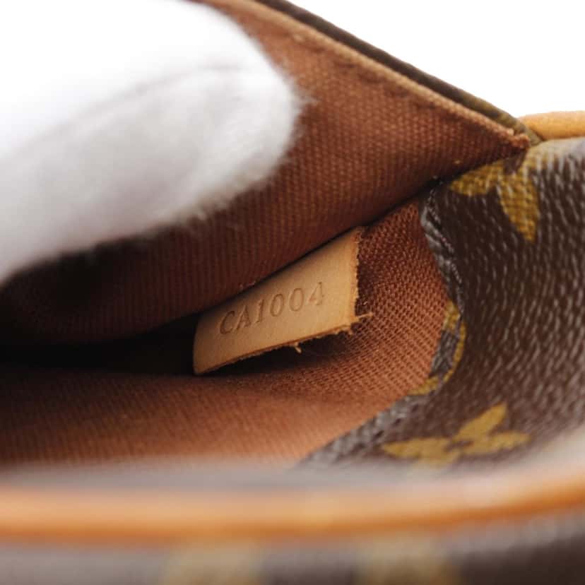Louis Vuitton Monogram Pochette Gange Brown Canvas Good condition - Box View