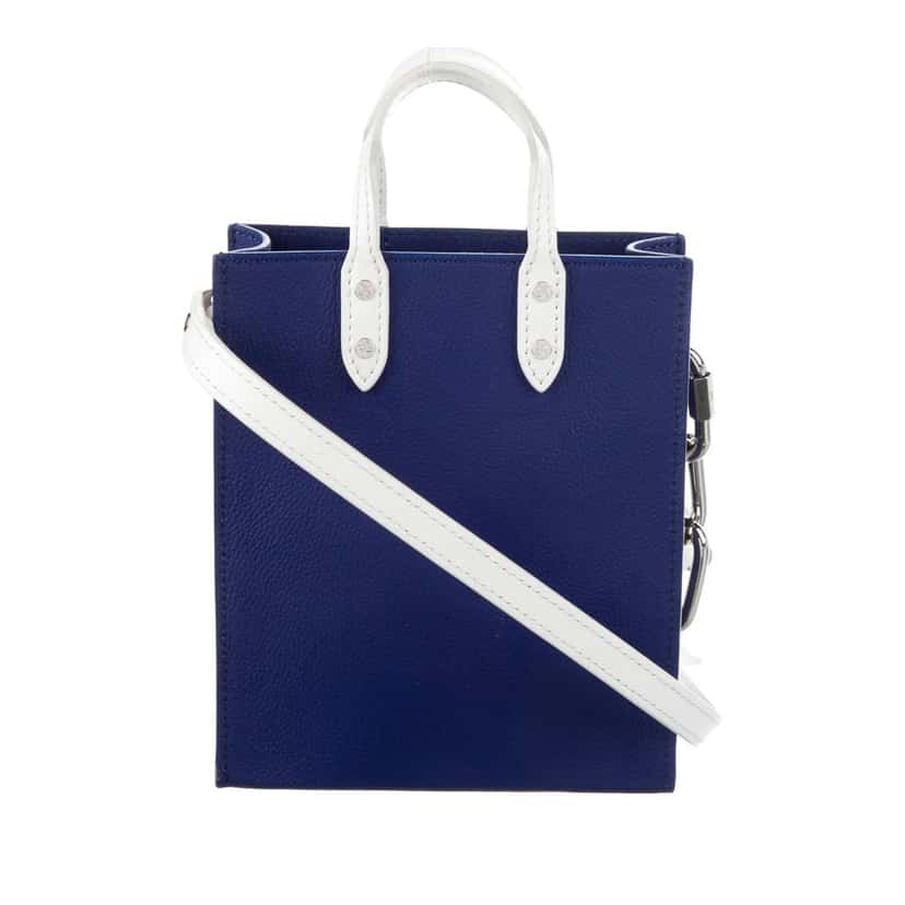 Louis Vuitton Everyday Sac Plat XS Blue Leather Good condition - Inside View