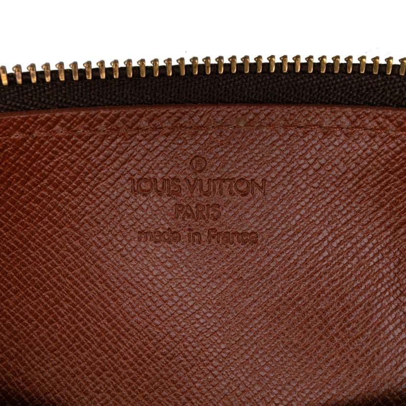 Louis Vuitton Monogram Trousse Ronde Pencil Case 20 Brown Canvas Good condition - Box View