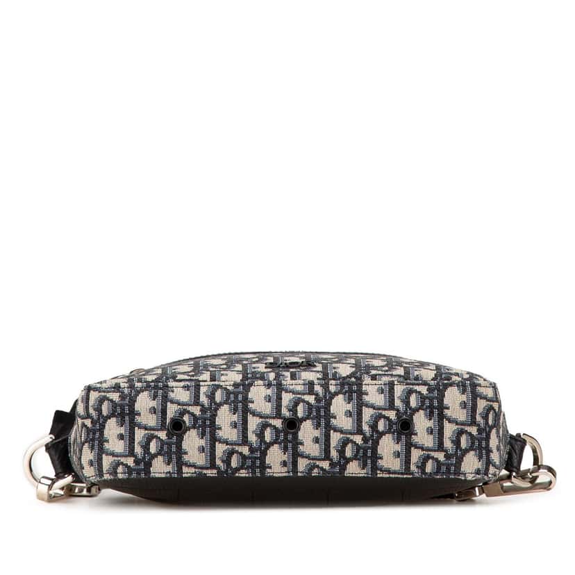 Dior Oblique Canvas Safari Crossbody Blue Canvas Good condition - Inside View