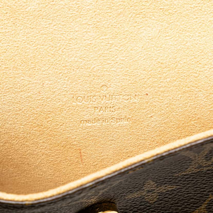 Louis Vuitton Monogram Pochette Twin PM Brown Canvas Good condition - Box View