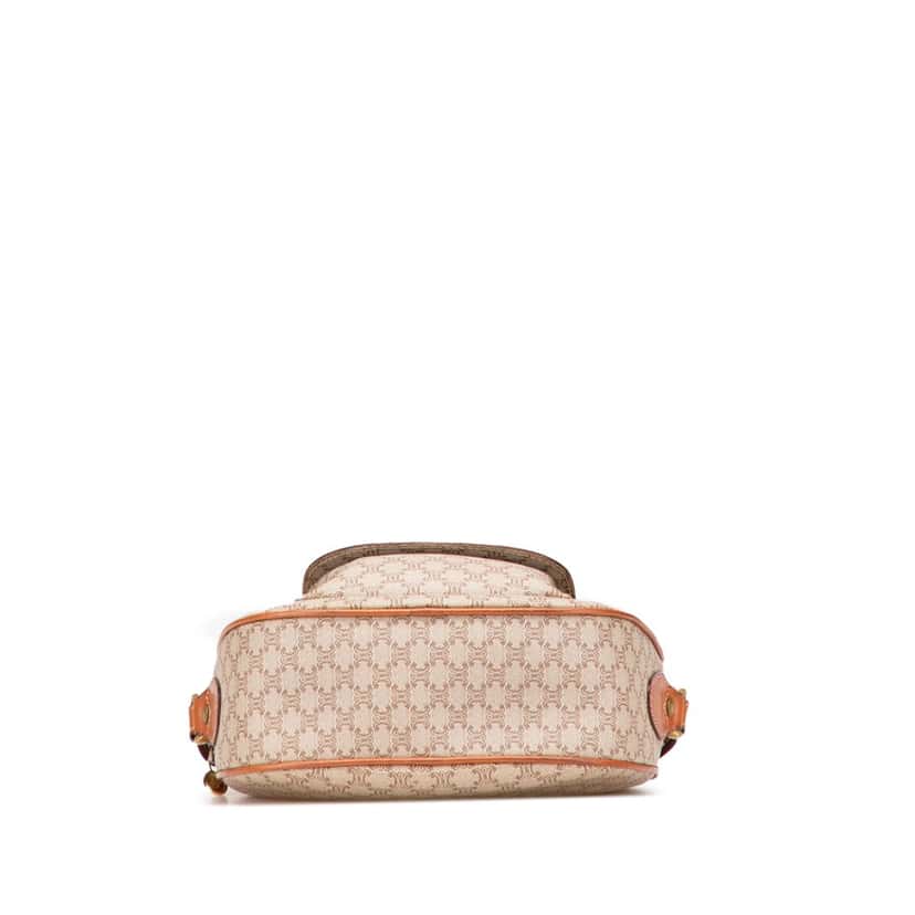Celine Macadam Coated Canvas Crossbody Brown Canvas Good condition - Inside View