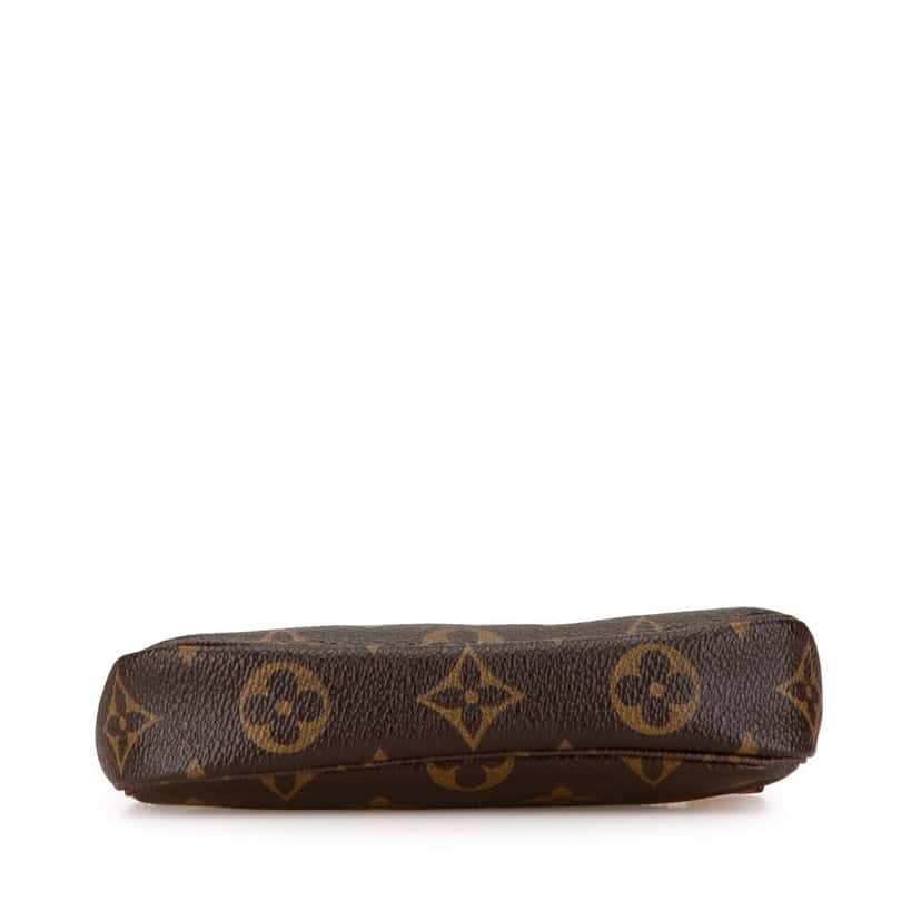 Louis Vuitton Monogram Trunks and Bags Mini Pochette Accessoires Brown Canvas Very good condition - Inside View