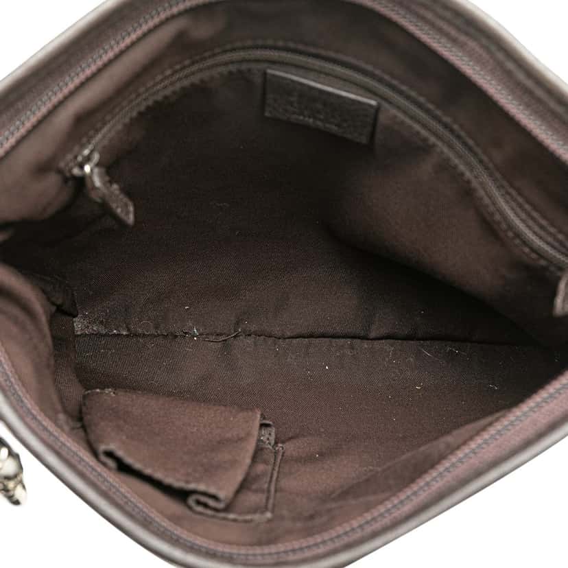 Gucci GG Nylon Jolicoeur Crossbody Brown Good condition - Model View