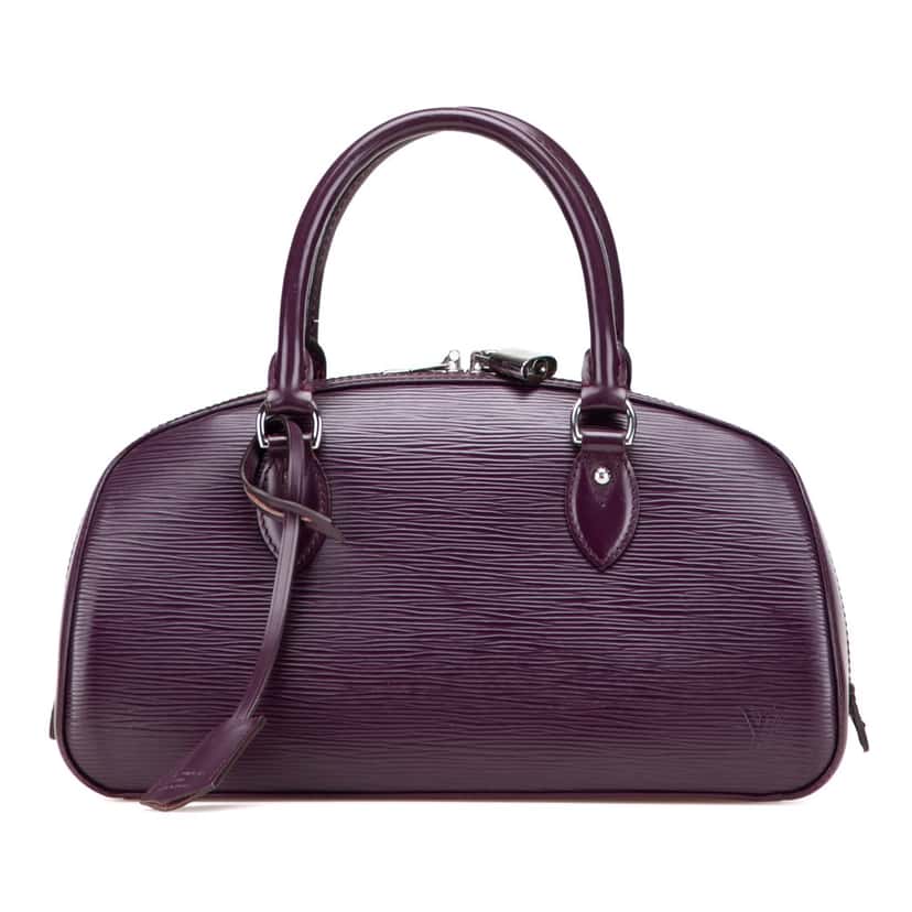 Louis Vuitton Epi Jasmine Purple Leather Good condition - Front View