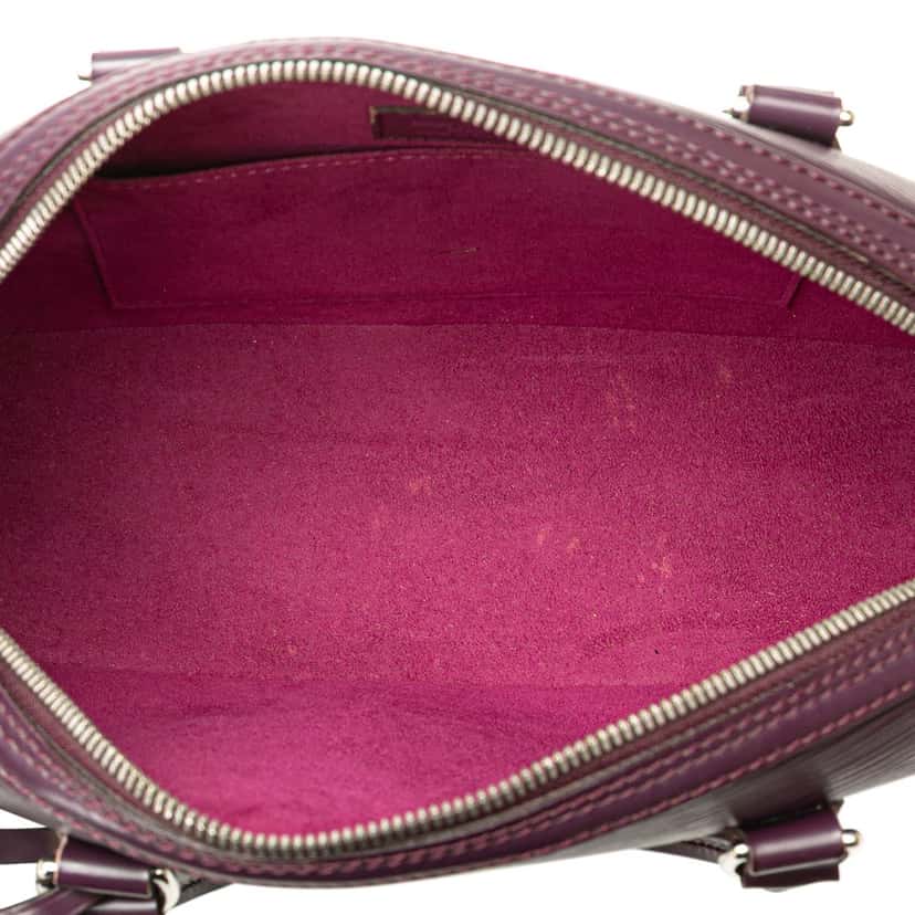 Louis Vuitton Epi Jasmine Purple Leather Good condition - Model View