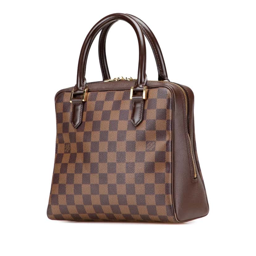 Louis Vuitton Damier Ebene Brera Brown Canvas Good condition - Back View