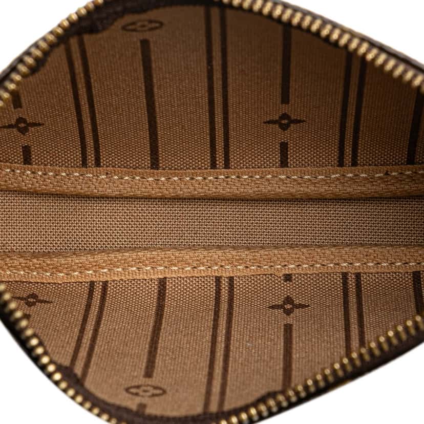 Louis Vuitton Monogram Trunks and Bags Mini Pochette Accessoires Brown Canvas Good condition - Model View
