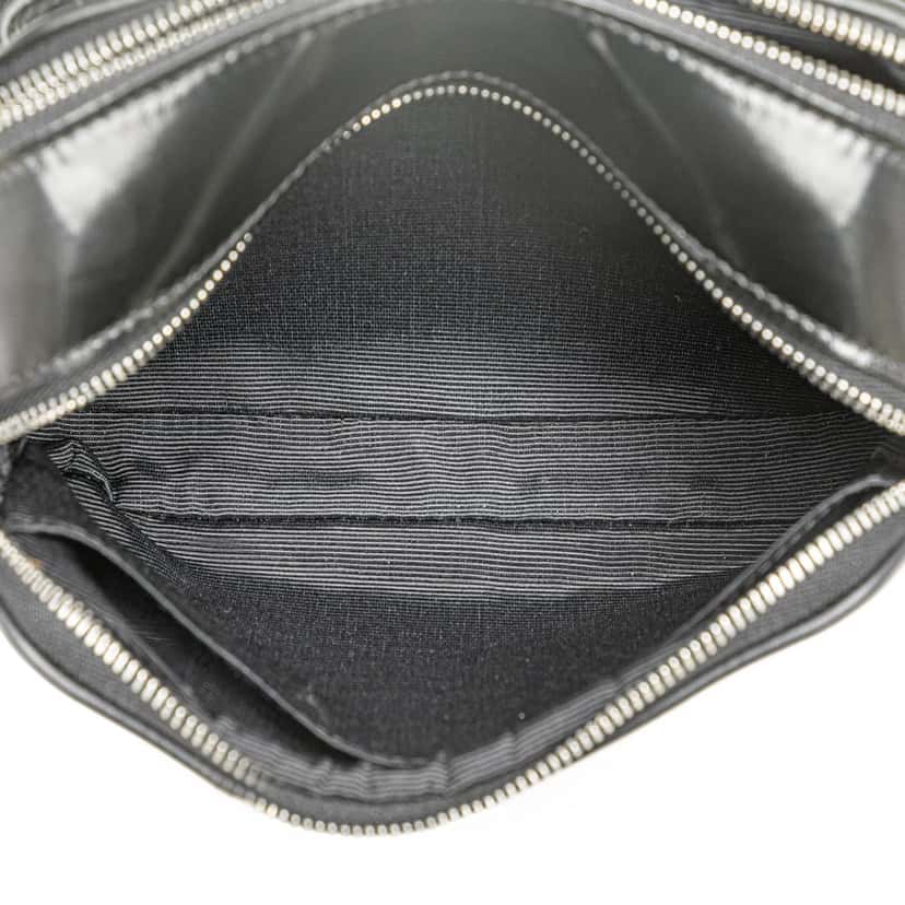 Burberry Micro Coated Canvas Horseferry Camera Bag Black Canvas Good condition - Model View