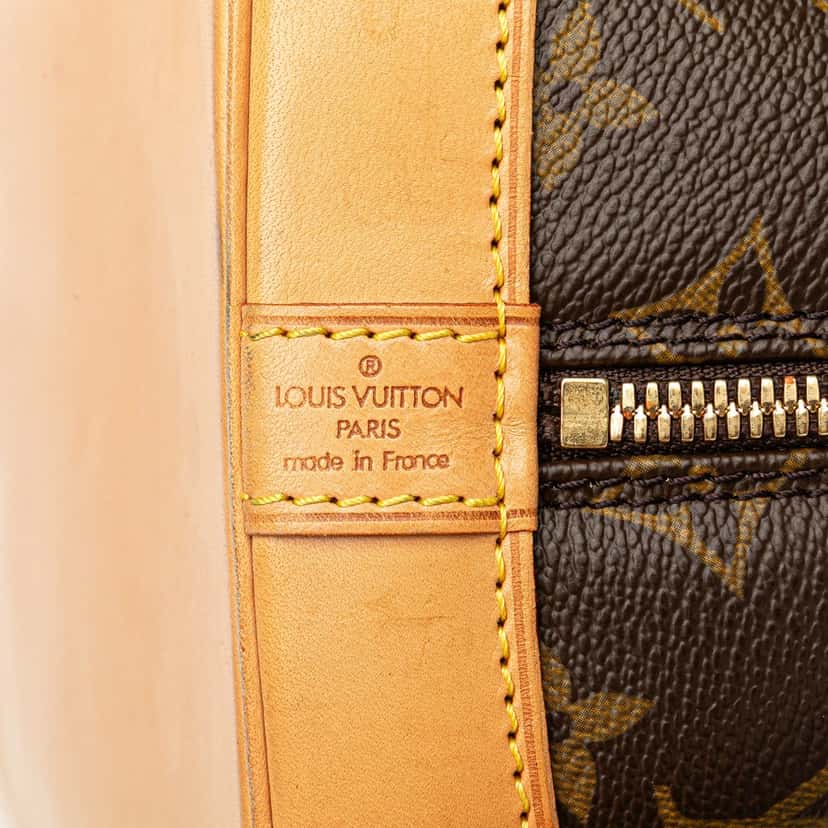 Louis Vuitton Monogram Alma PM Brown Canvas Good condition - Box View