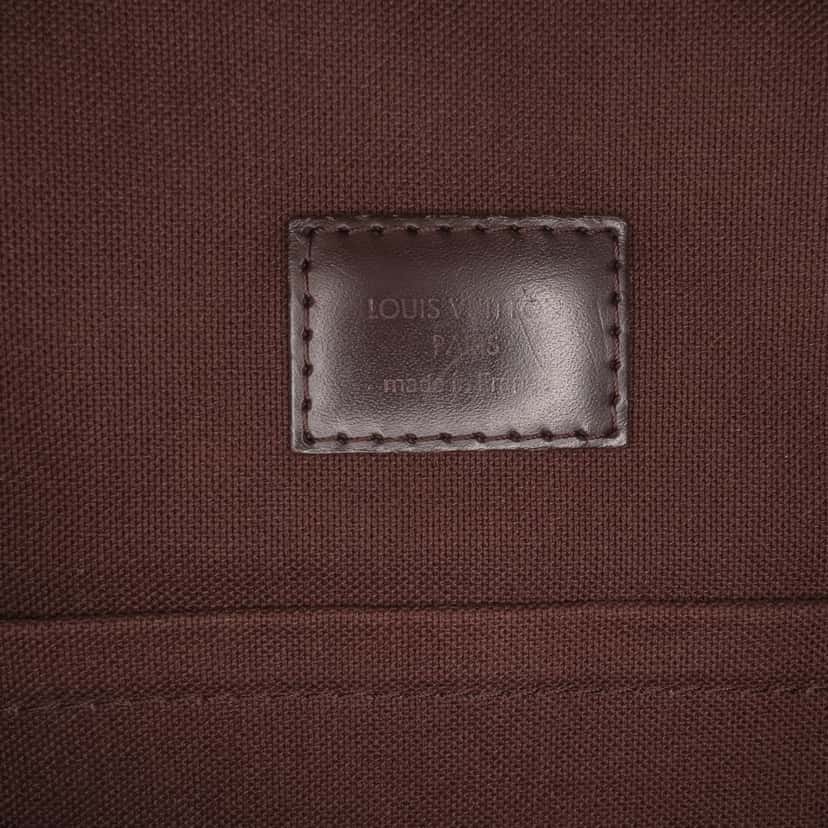 Louis Vuitton Damier Ebene Brooklyn MM Brown Canvas Good condition - Box View