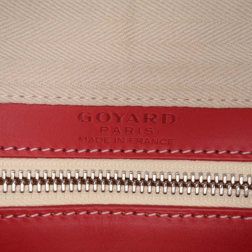Goyard Goyardine Vendome GM Red Canvas Good condition - Box View