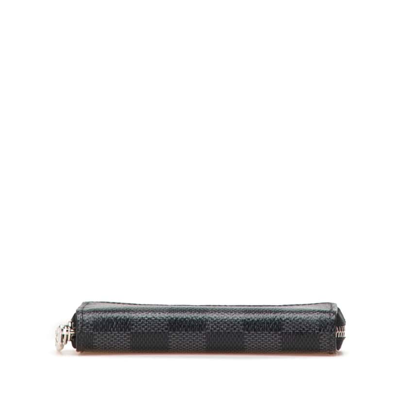 Louis Vuitton Damier Graphite Zippy Coin Pouch Black Canvas Good condition - Inside View