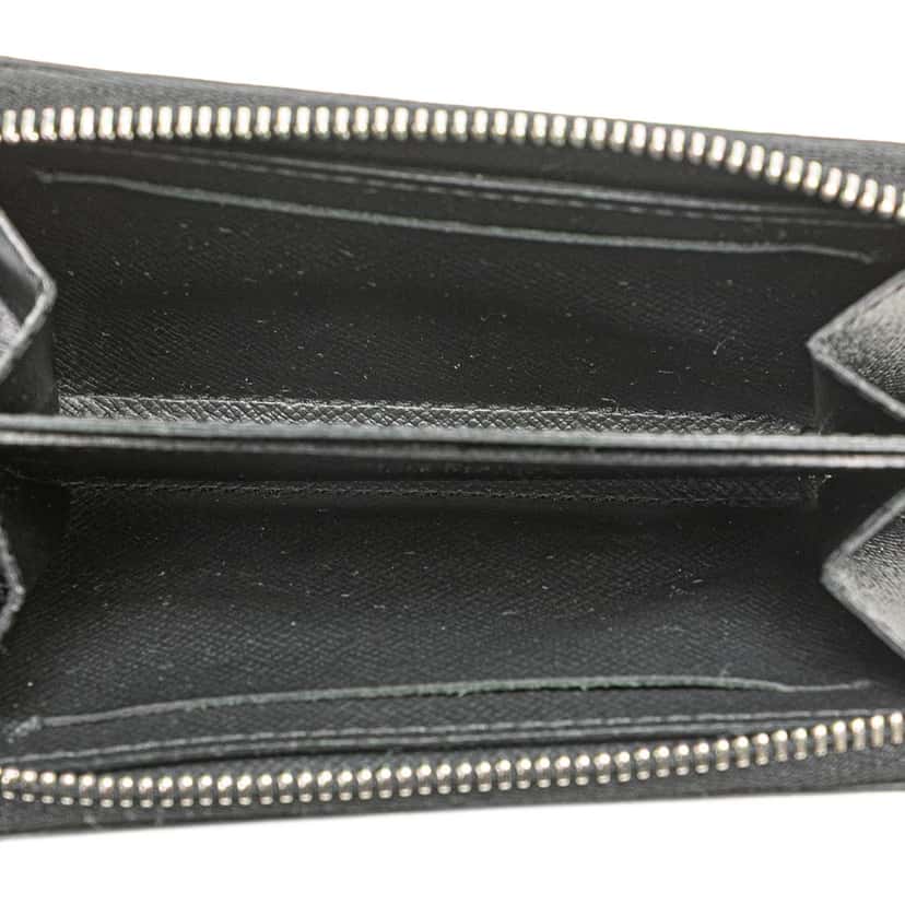 Louis Vuitton Damier Graphite Zippy Coin Pouch Black Canvas Good condition - Model View