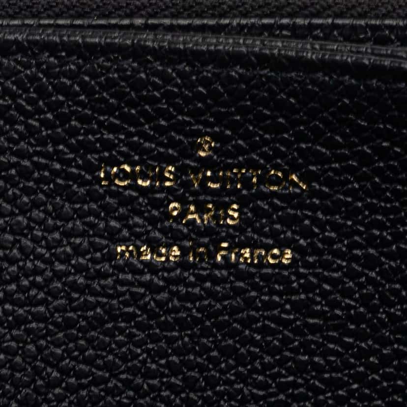 Louis Vuitton Monogram Empreinte Zippy Long Wallet Blue Leather Good condition - Box View