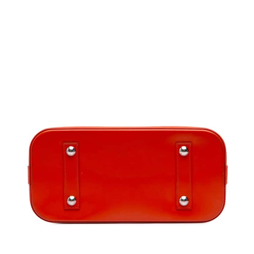 Louis Vuitton Epi Alma PM Orange Leather Good condition - Inside View