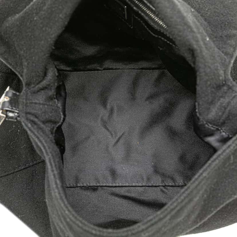 Fendi Wool Mamma Forever Black Wool Fair condition - Model View
