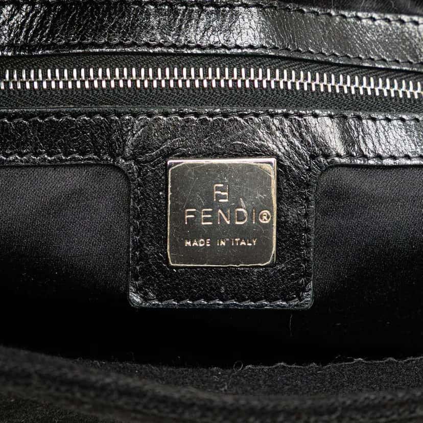 Fendi Wool Mamma Forever Black Wool Fair condition - Box View