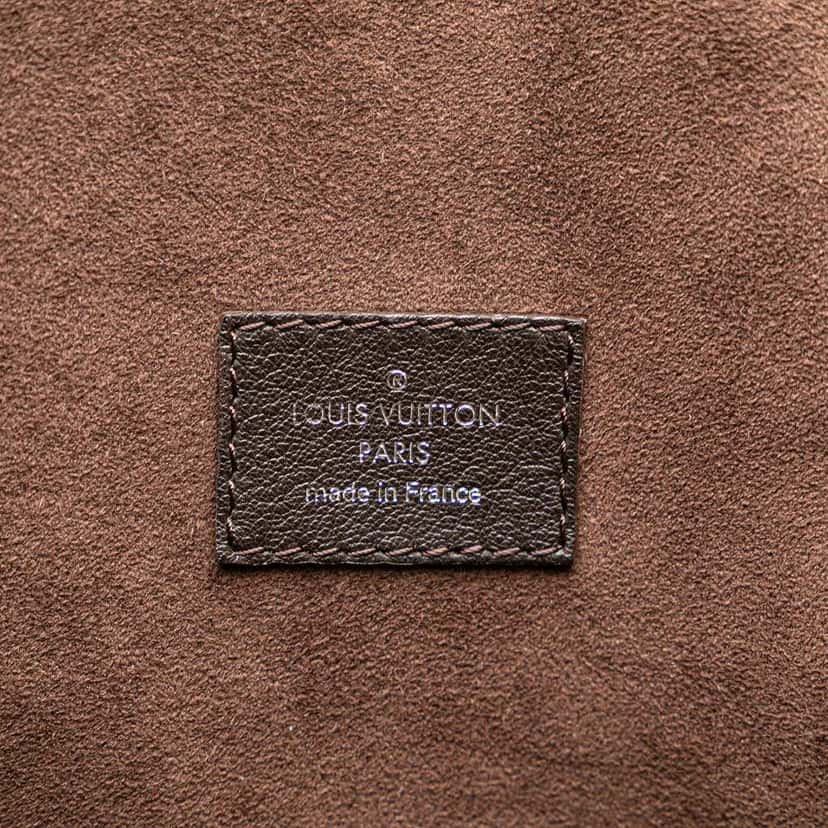 Louis Vuitton Marc Newson Monogram Shearling Backpack Brown Canvas Good condition - Box View