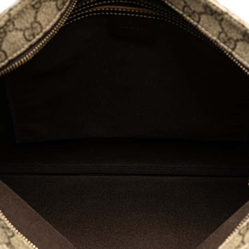 Gucci GG Supreme Crossbody Brown Canvas Good condition - Box View
