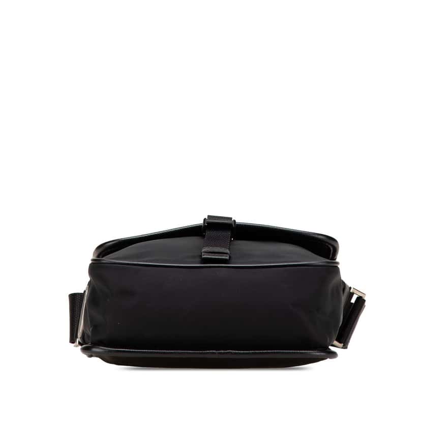 Prada Tessuto Buckle Messenger Bag Black Good condition - Inside View