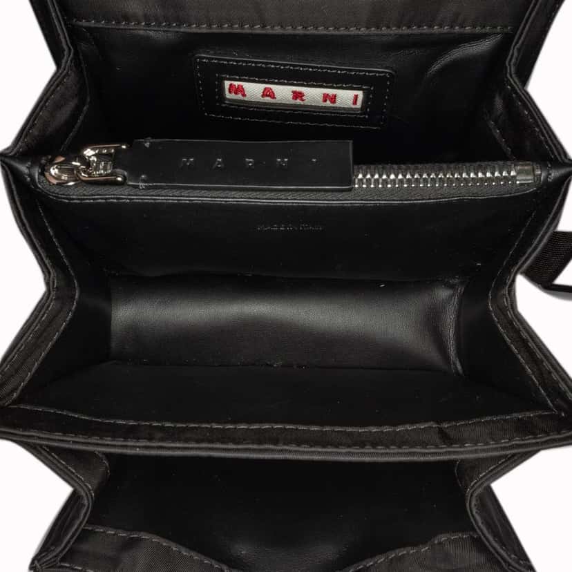 Marni Mini Nylon Trunk Black Good condition - Box View