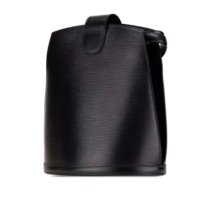 Louis Vuitton Epi Cluny Black Leather Good condition - Back View