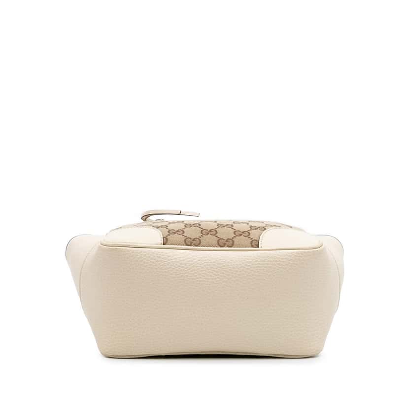 Gucci Small GG Canvas Bree Satchel Brown Canvas Good condition - Inside View