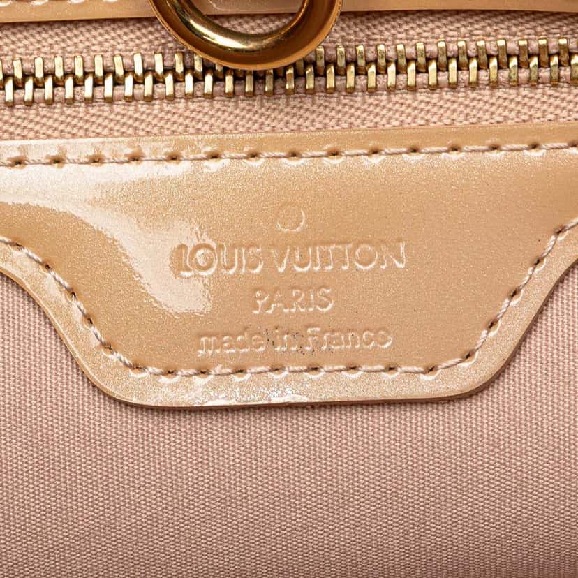 Louis Vuitton Monogram Vernis Wilshire PM Brown Leather Good condition - Box View