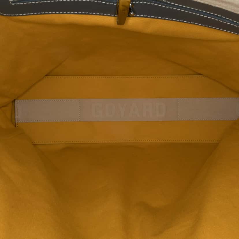 Goyard Goyardine Voltaire Grey Canvas Good condition - Model View