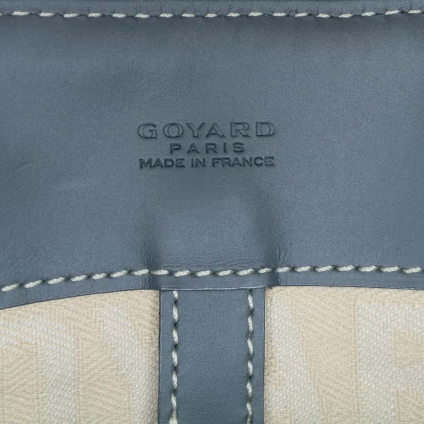 Goyard Goyardine Voltaire Grey Canvas Good condition - Box View