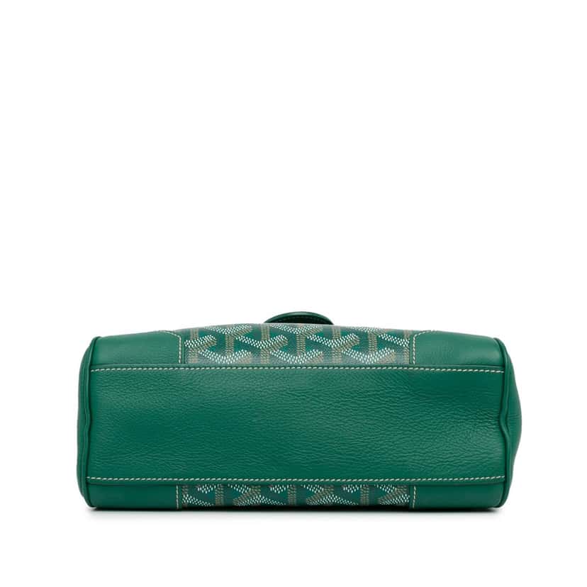 Goyard Mini Goyardine Saigon Souple Green Canvas Good condition - Model View