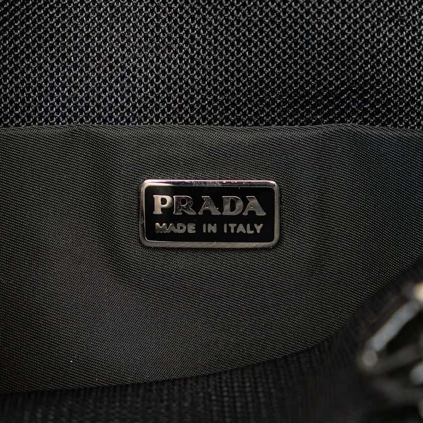Prada Tessuto Handbag Black Good condition - Box View