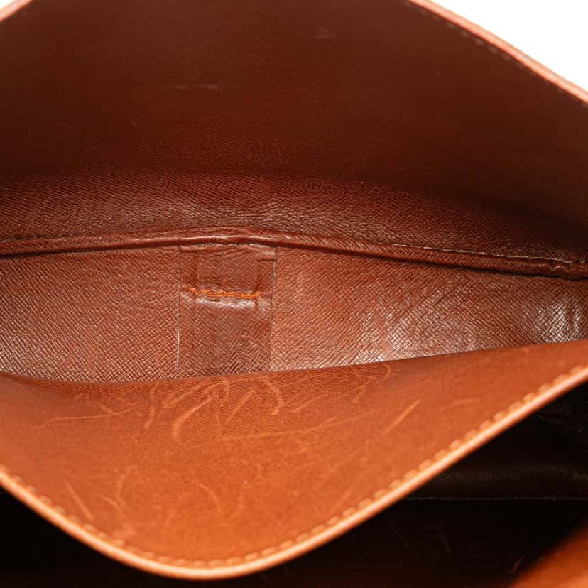 Louis Vuitton Monogram Cartouchiere GM Brown Canvas Good condition - Model View