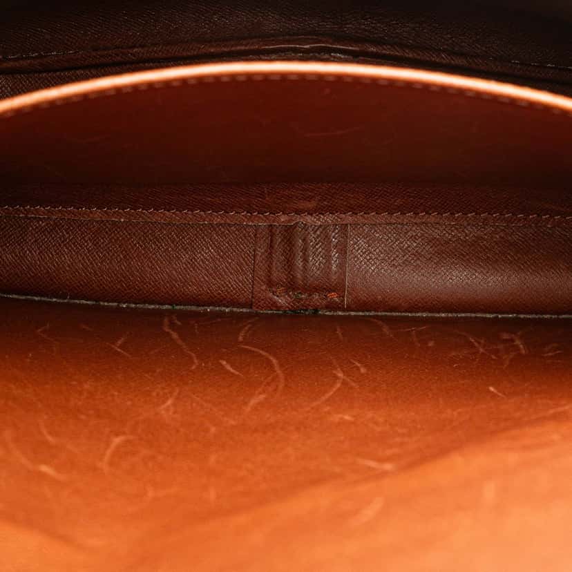 Louis Vuitton Monogram Cartouchiere GM Brown Canvas Good condition - Box View