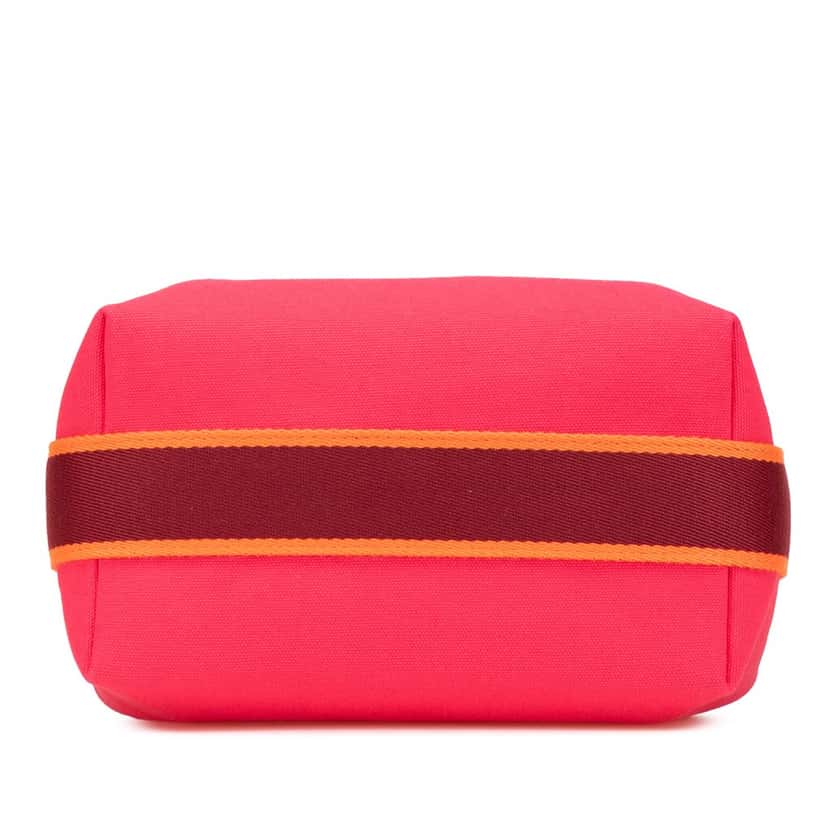 Hermès Small Canvas Bride A Brac Pink Canvas Good condition - Inside View