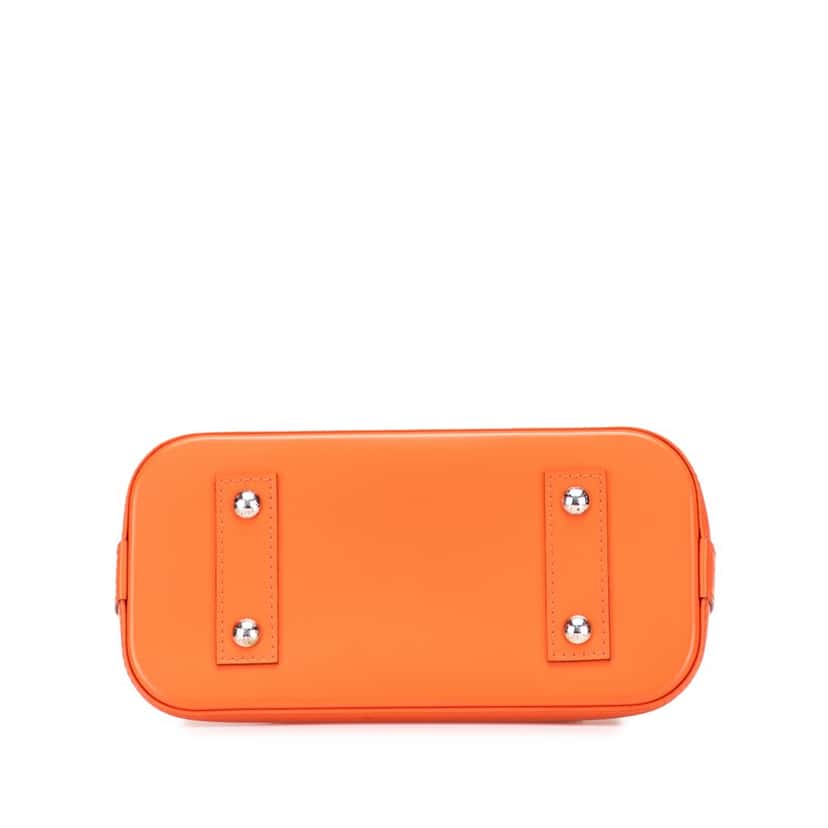 Louis Vuitton Epi Alma BB Orange Leather Good condition - Inside View
