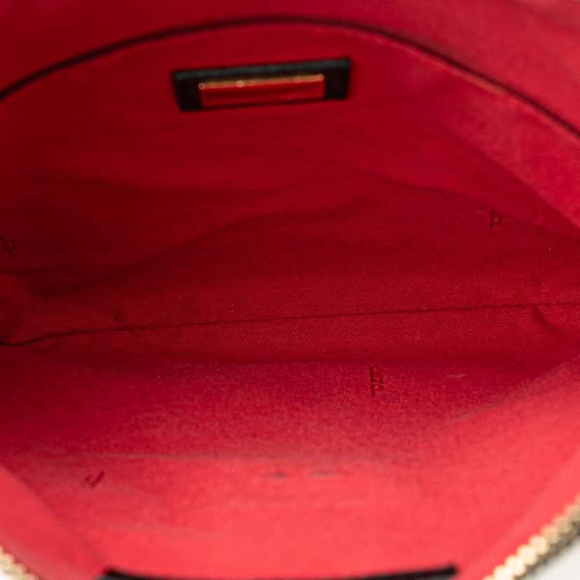 Fendi Spalmati Zucchino Crossbody Black Canvas Good condition - Box View