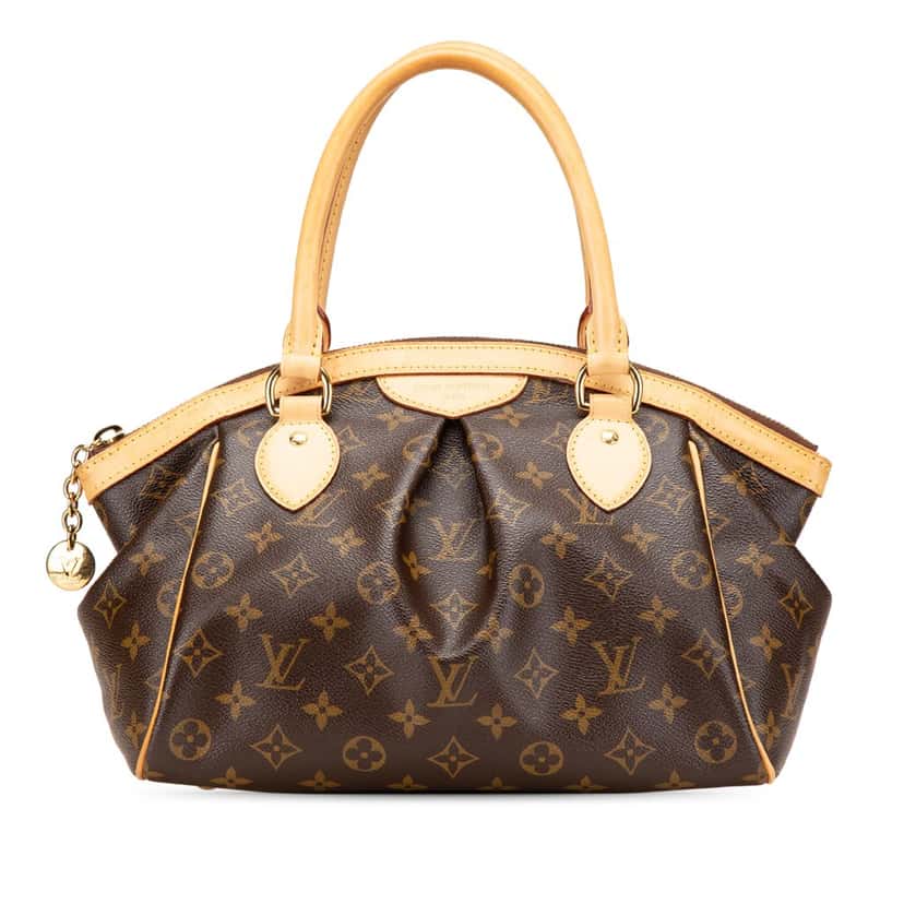 Louis Vuitton Monogram Tivoli PM Brown Canvas Good condition - Front View