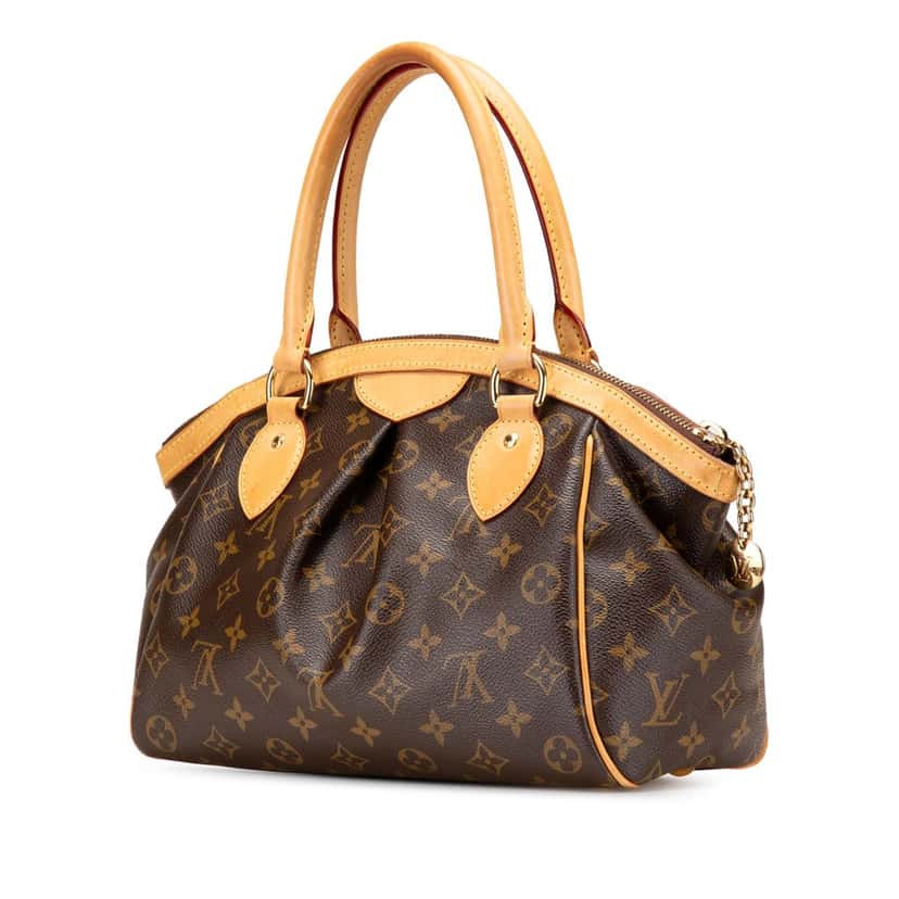 Louis Vuitton Monogram Tivoli PM Brown Canvas Good condition - Back View