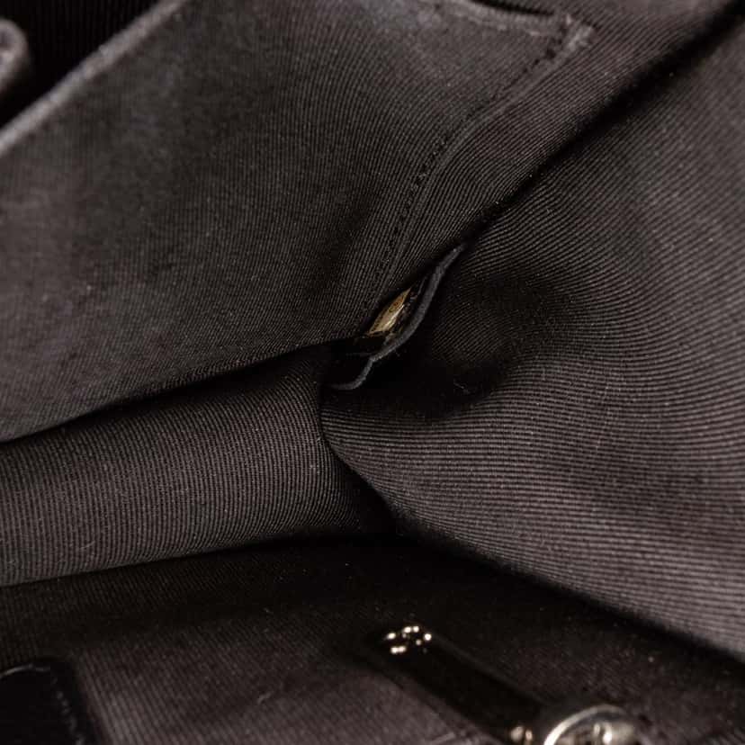 Chanel Small Chevron Lambskin Couture Flap Silver Leather Good condition - Box View