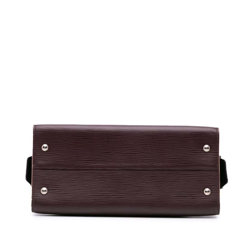 Louis Vuitton Epi Vaneau MM Brown Leather Good condition - Inside View