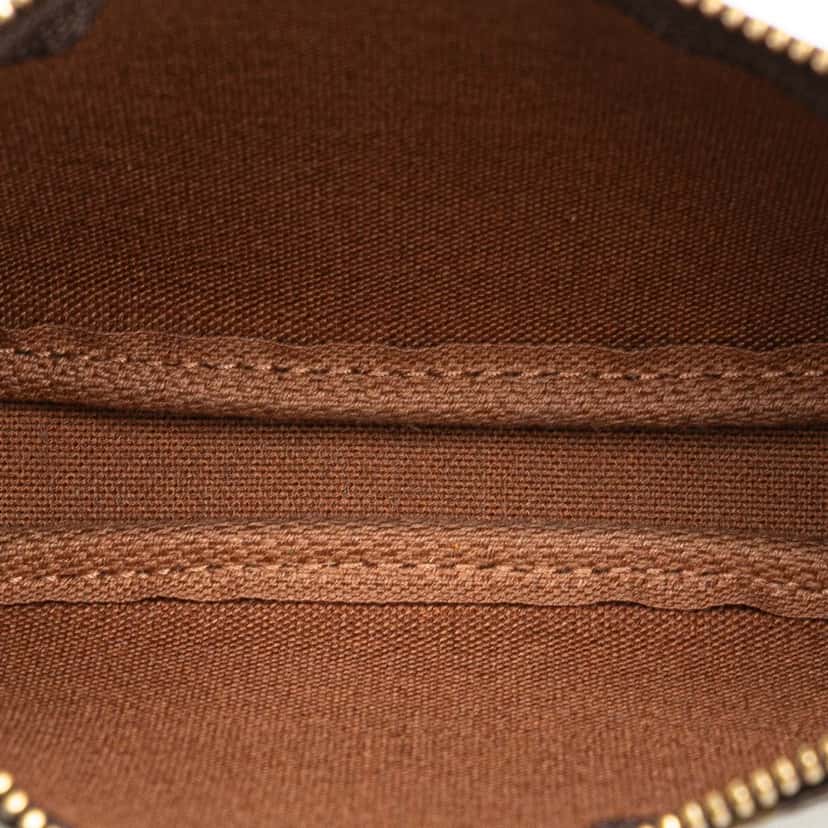 Louis Vuitton Monogram Mini Pochette Accessoires Brown Canvas Good condition - Model View
