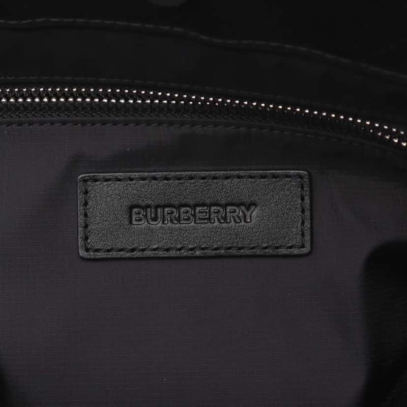 Burberry Econyl Logo Artie Convertible Tote Black Good condition - Model View