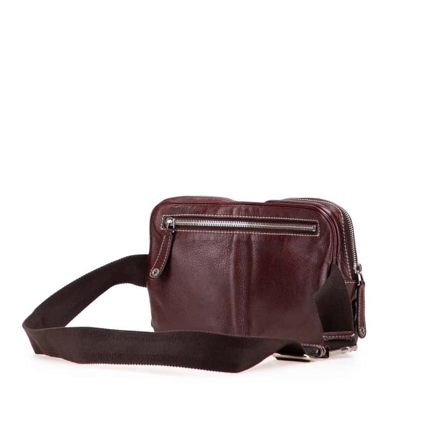 Gucci Leather Hysteria Belt Bag Red Leather Good condition - Back View
